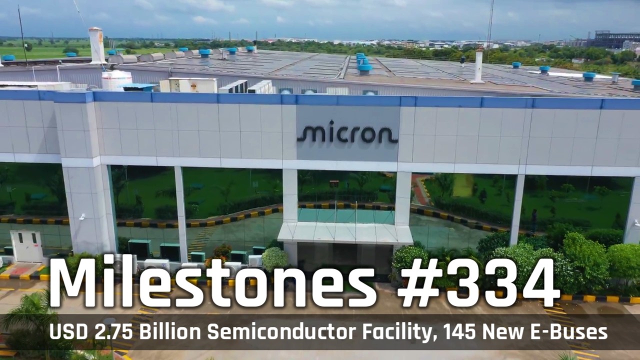 India's USD 2.75 Billion Semiconductor Facility, 145 New Electric Buses