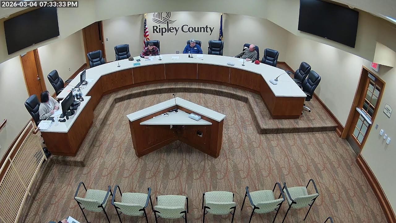 Ripley County Government Park Board Meeting March 4, 2026