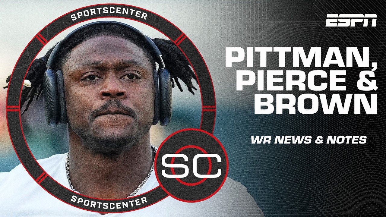 Michael Pittman Jr. ➡️ Steelers, Alec Pierce 💰 Colts, A.J. Brown 🤝 Eagles?! 🤷‍♂️ | SportsCenter