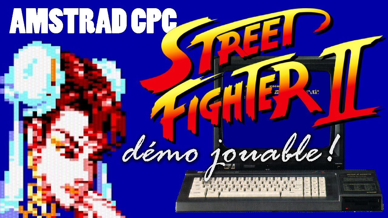 STREET FIGHTER 2 sur Amstrad CPC! La démo jouable!