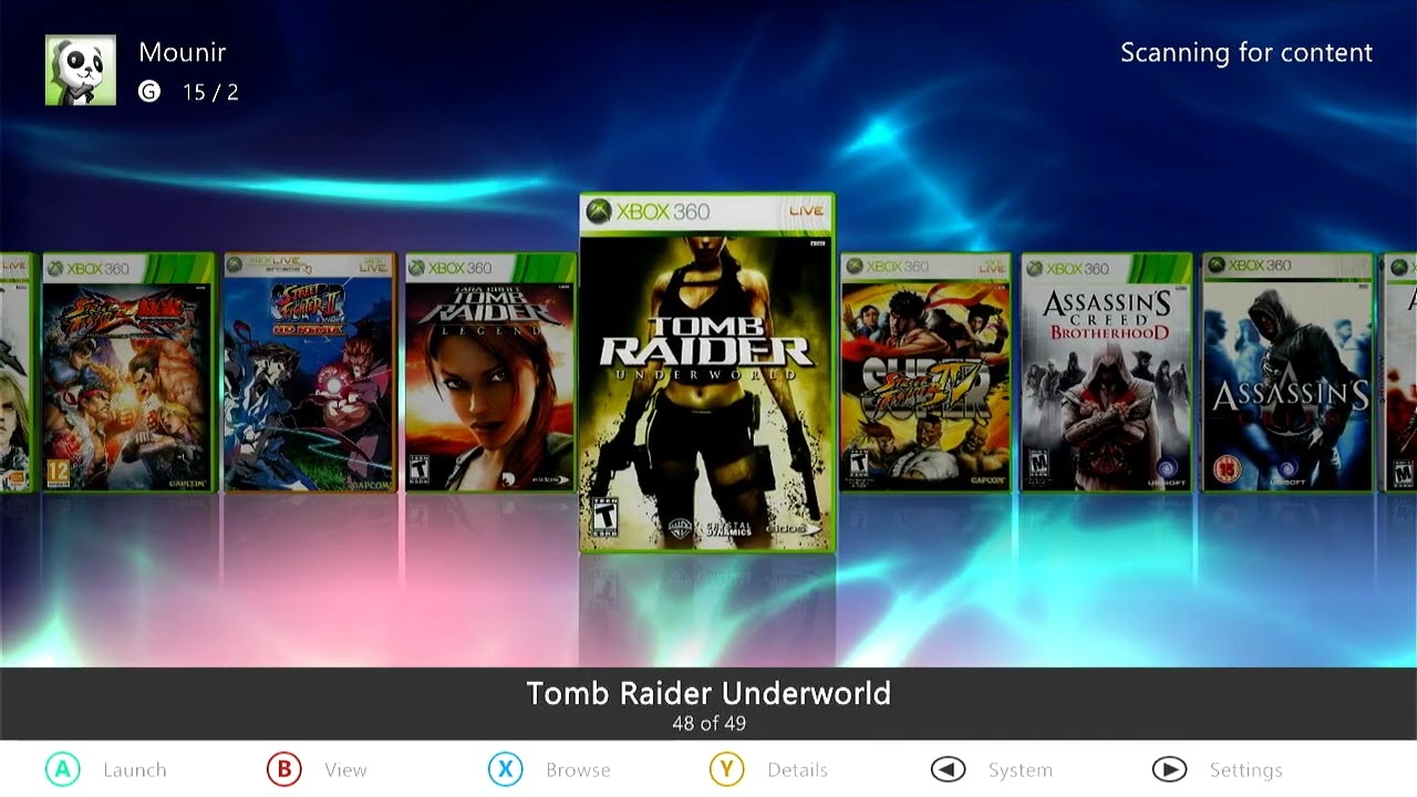 Xbox 360 games showcase.