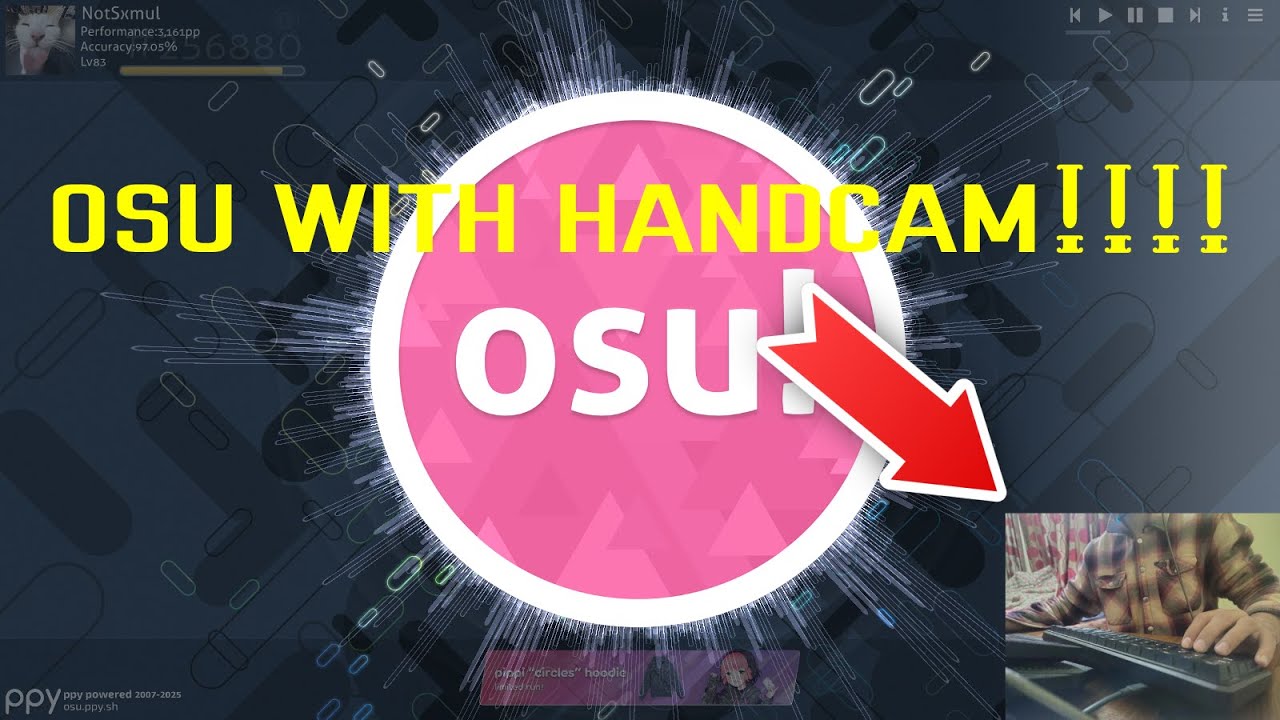 6 Digit Player vs Jump & Stream Maps (Handcam) (Osu!)