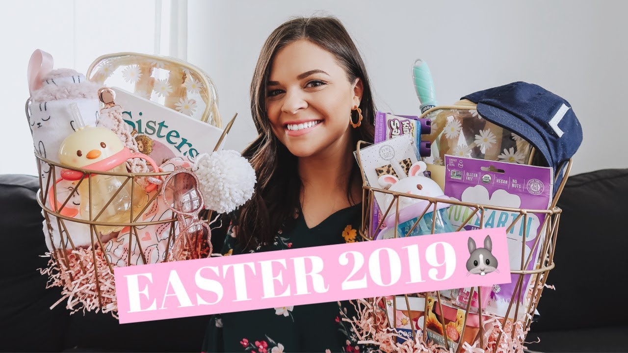 WHAT'S IN MY KIDS EASTER BASKETS 2019! EASY DIY INEXPENSIVE EASTER BASKET IDEAS