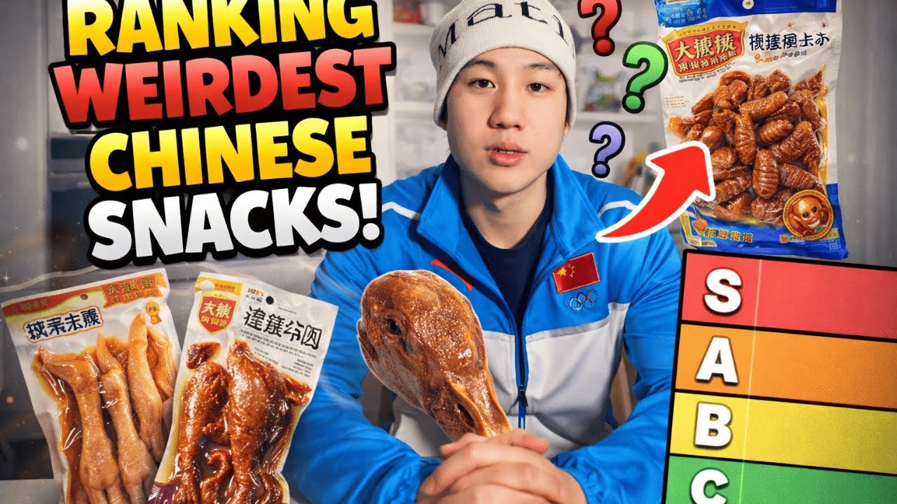 I Ranked the WEIRDEST Chinese Snacks