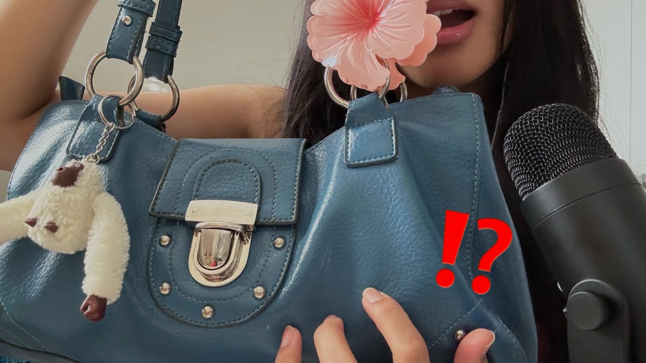 What’s in my Bag❓✨ASMR 