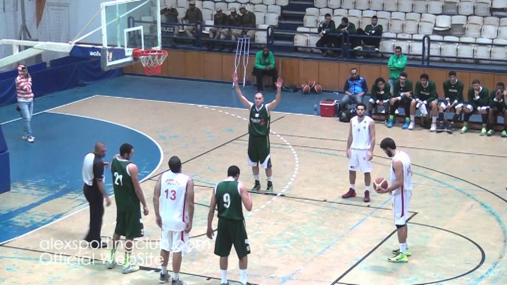 سبورتنج والاتحاد نهائي كأس مصر لكرة السلة 2015