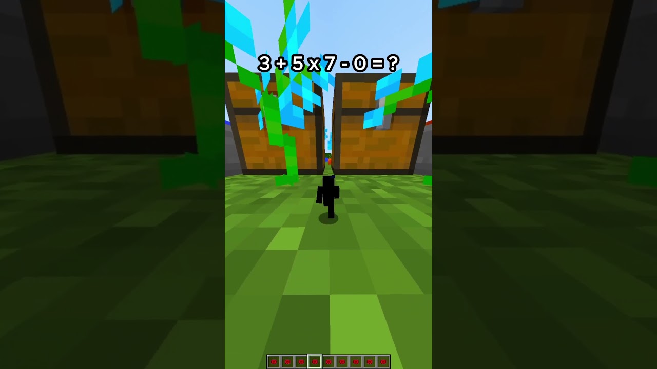 Will i Fit All The Way? #minecraft