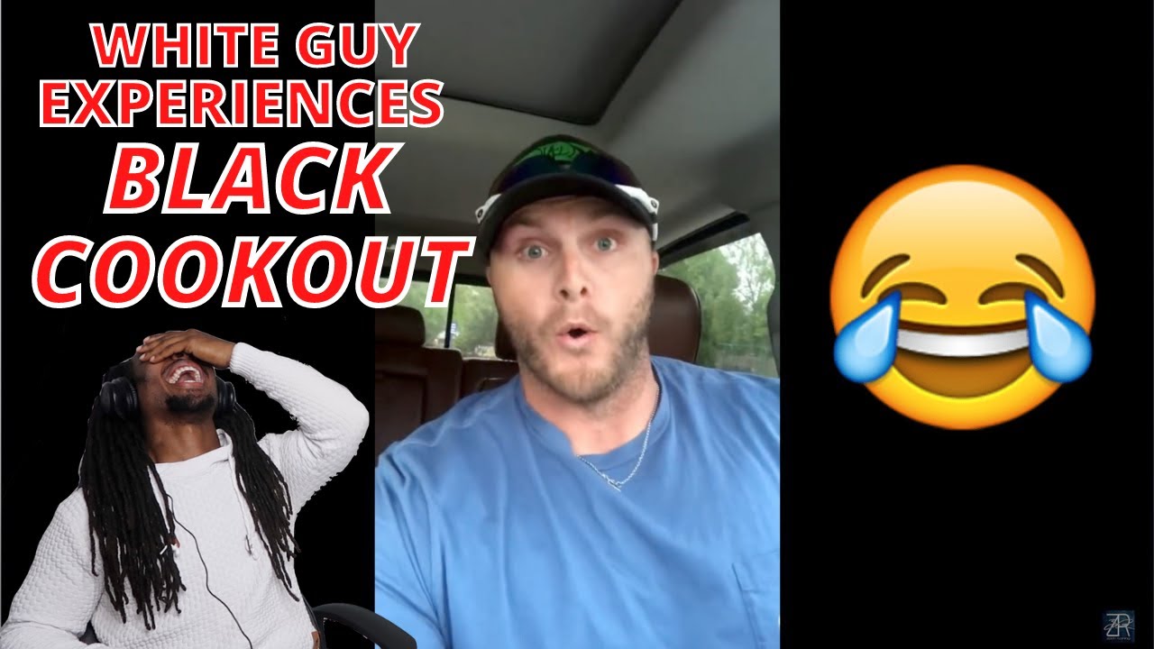 WHITE GUYS GOES TO HIS FIRST BLACK COOKOUT!! (REACTION!!!)