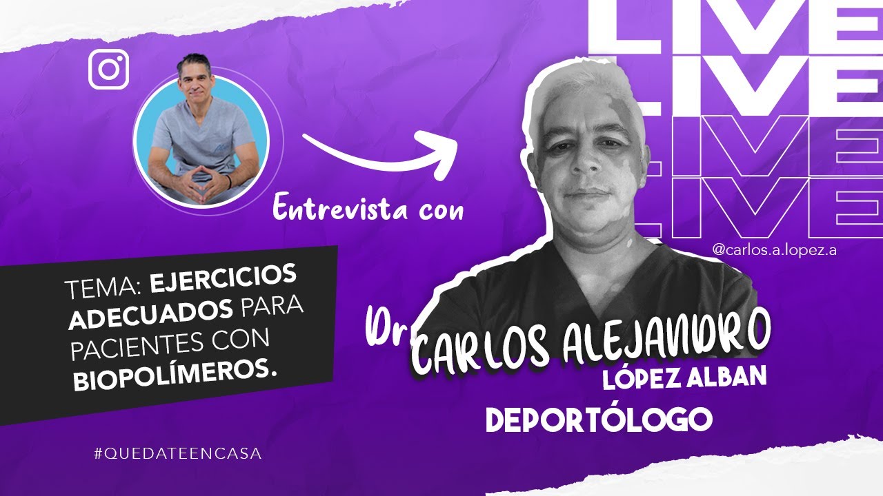 En VIVO- Ejercicios para pacientes con Biopolímeros