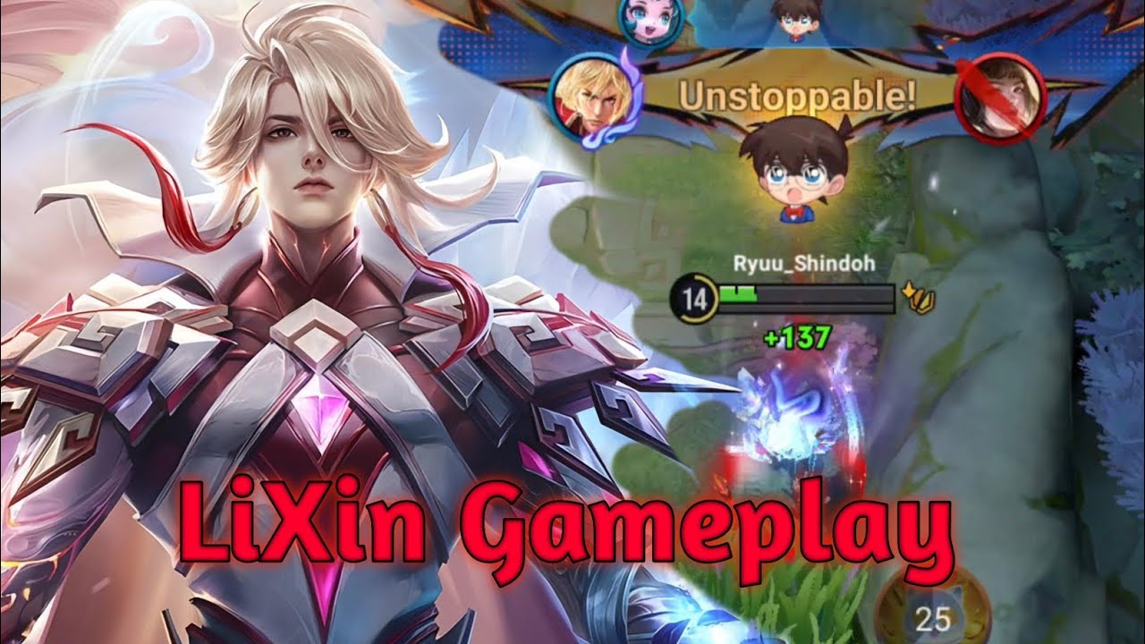 Lixin Gameplay || Revenge Vs Domination, In Clash Lane - Honor Of Kings