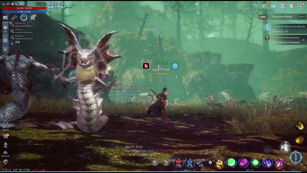 MIR4 Suspicious Movements - Investigate the Tombstone