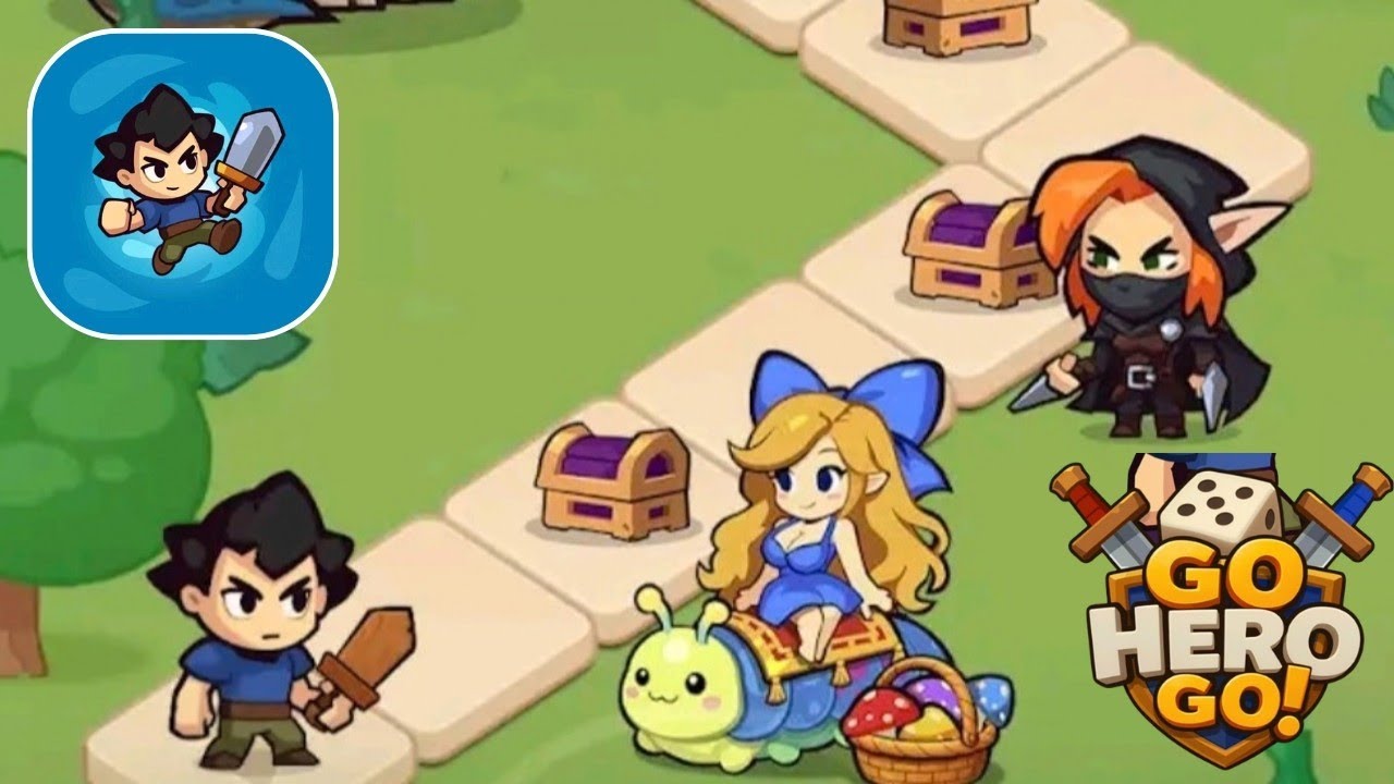 GO Hero GO Idle RPG Gameplay Walkthrough Part 1 (Android, ios)