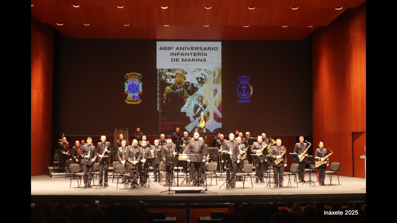 Concierto de Música 488 Aniversario de Infantería de Marina Ferrol