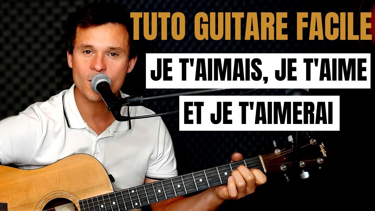 TUTO GUITARE Francis Cabrel - Je t'aimais je t'aime et je t'aimerai RYTHMIQUE N°4