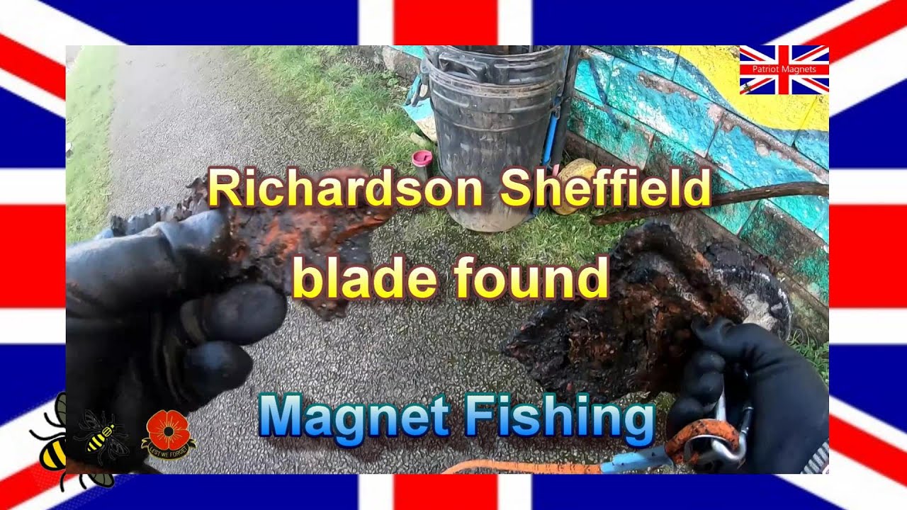 Richardson Sheffield Blade Found Magnet fishing