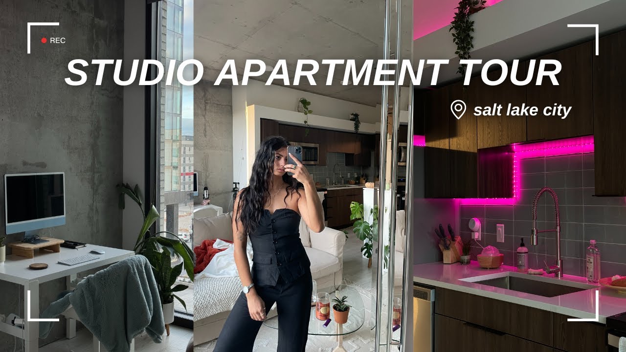 studio apartment tour slc