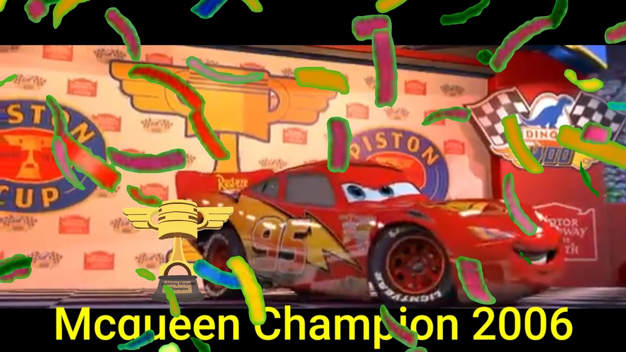 Cars 1:If McQueen Won His First Piston Cup In Los Angeles International Speedway (My Version)