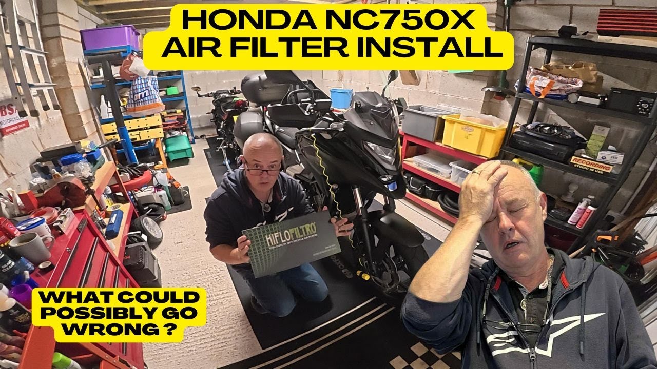 Обновление воздушного фильтра Honda NC750x — одна простая деталь, которая вызвала большую головну...