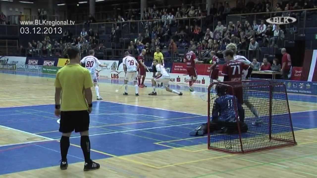 2013-12-03 Unihockey UHC Sparkasse Weissenfels vs VFL Kaufering Martin Brückner Christoph Huber