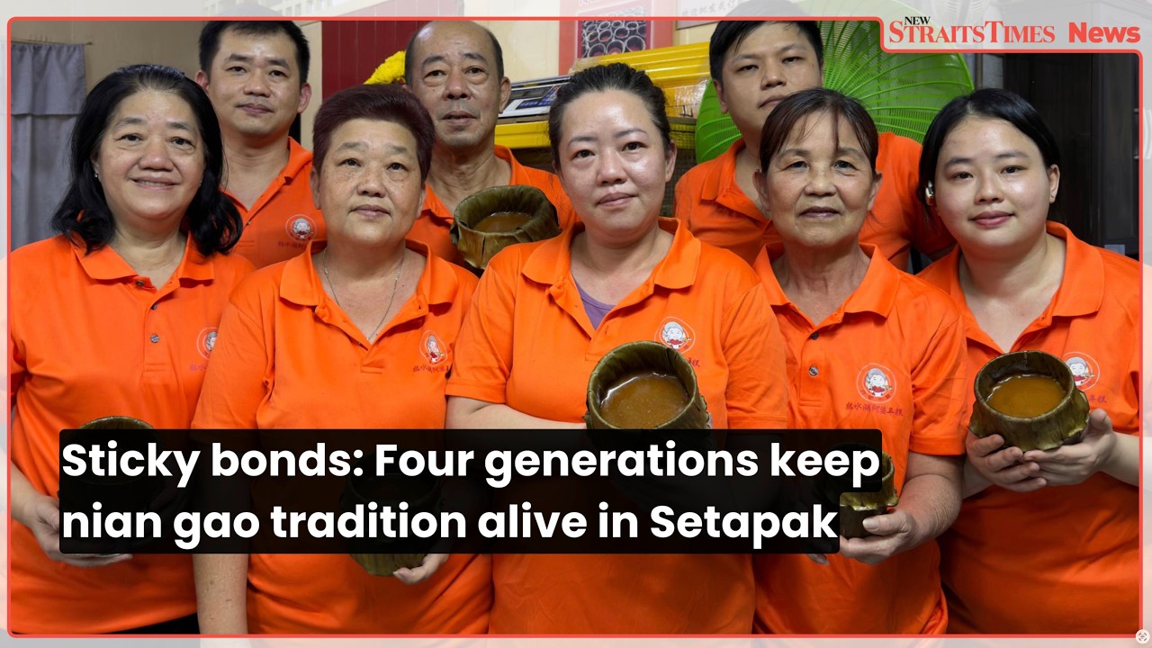 Sticky bonds: Four generations keep nian gao tradition alive in Setapak