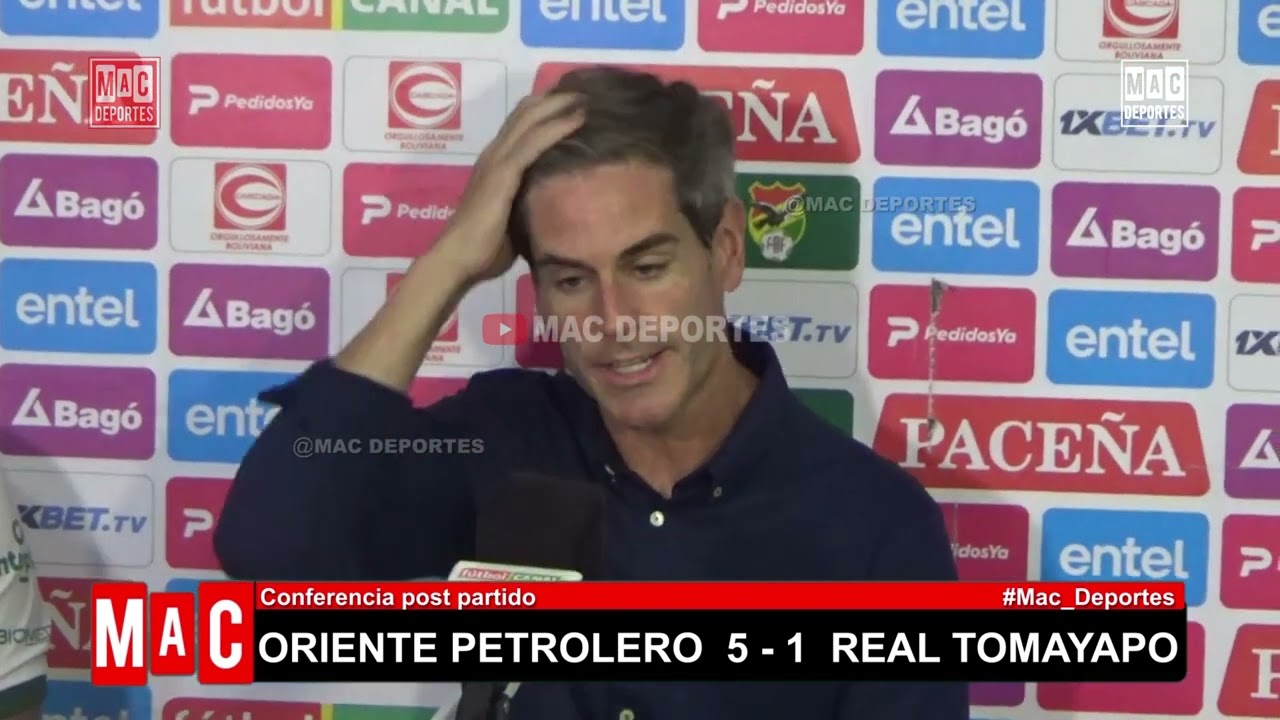 Conferencia post partido: David González - Dt Oriente Petrolero | 𝗠𝗮𝗰 𝗗𝗲𝗽𝗼𝗿𝘁𝗲𝘀