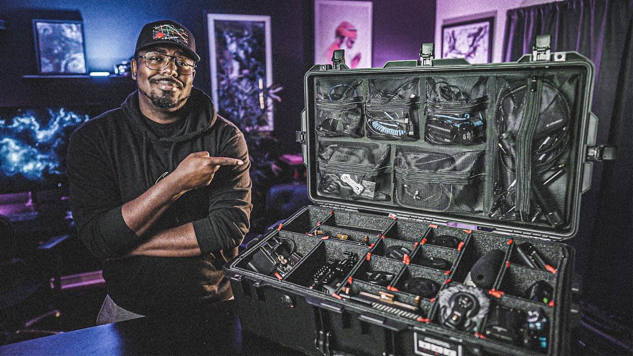 $30K Gear Case Tour - BTS Of All Of My Camera Gear