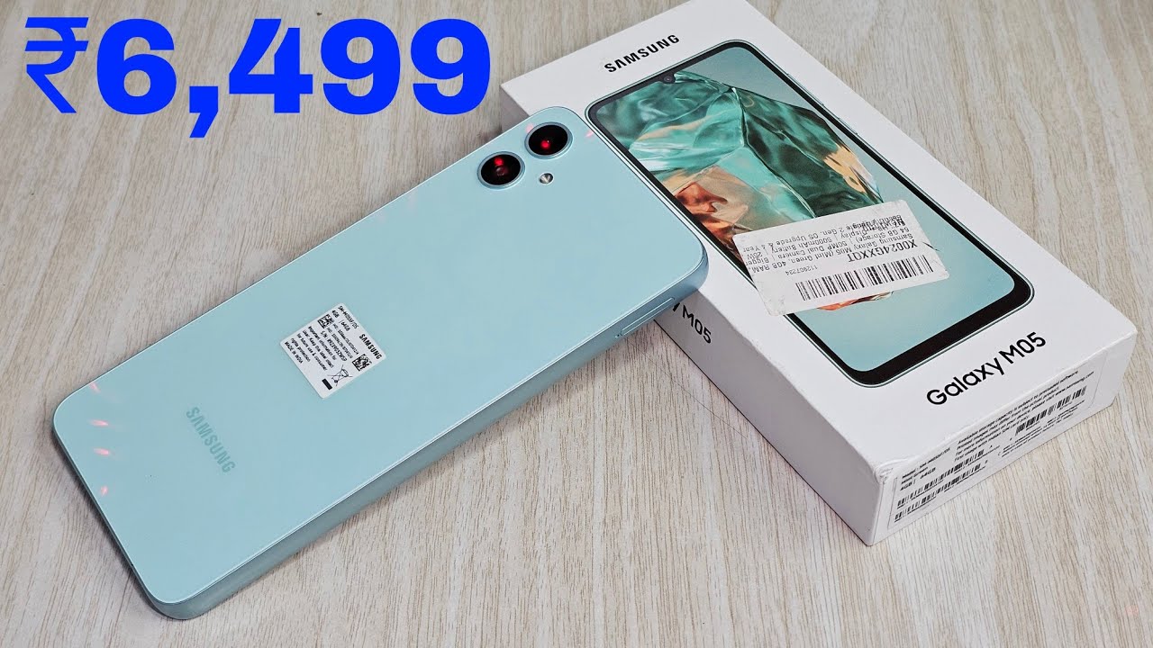 Samsung Galaxy M05 Latest Unboxing review and Price