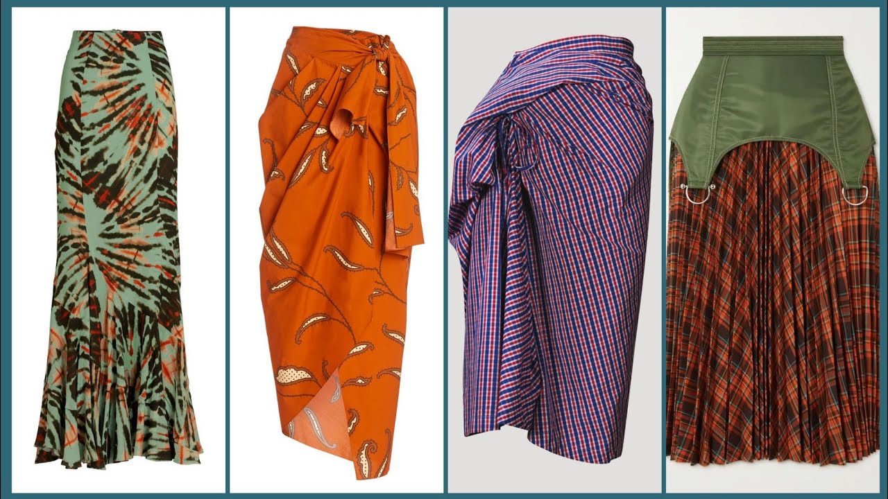 Modern comfortable skirt designing ideas 