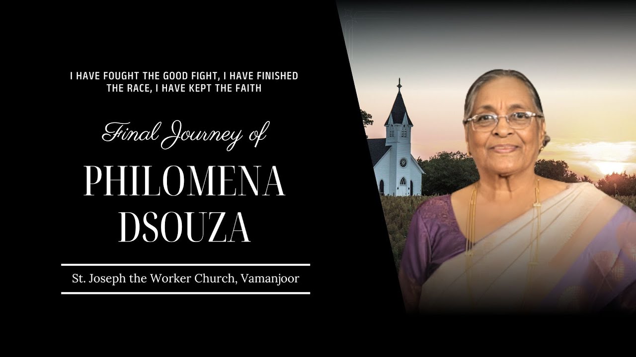 The Final Journey of Philomena Dsouza | St. Joseph the Worker Church, Vamanjoor