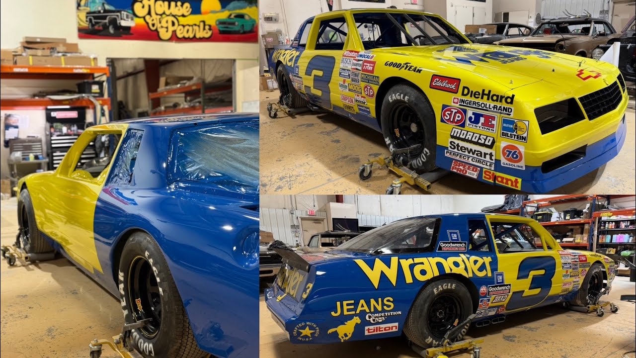 DO IT FOR DALE! Painting a #3 Wrangler Earnhardt Tribute
