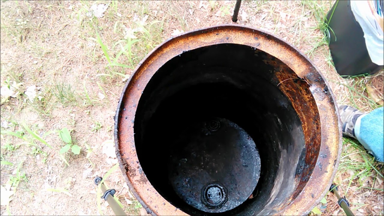 DIY Burn Barrel for paper scraps instead of electric paper shredder.