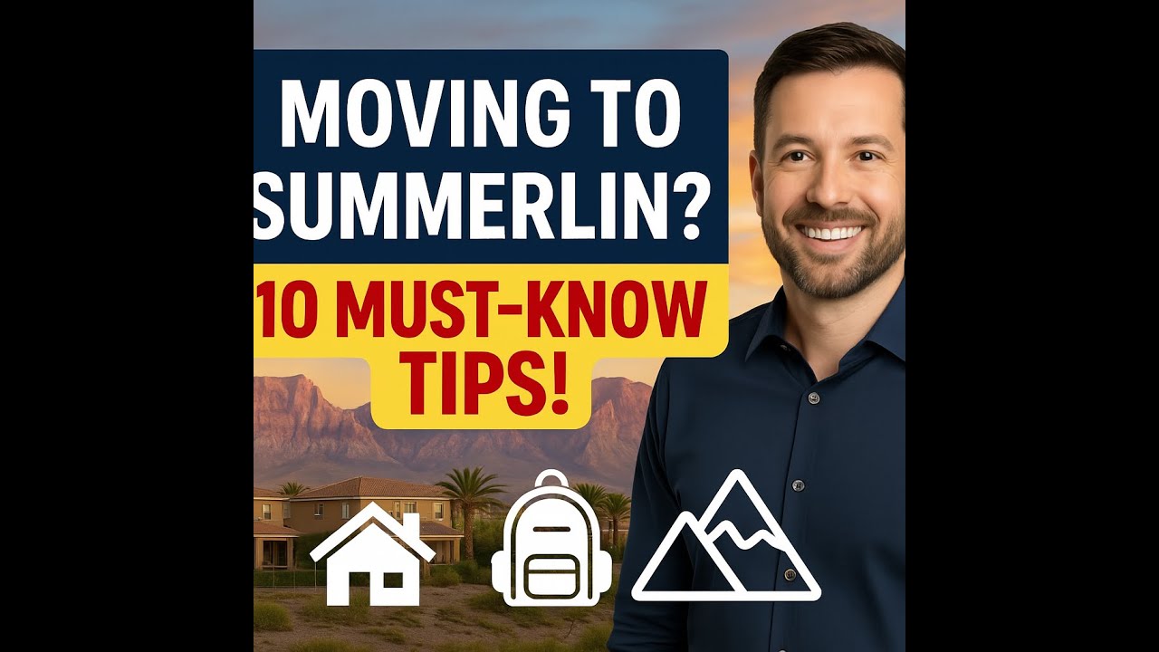 Things You MUST Know Before Moving to Summerlin, NV