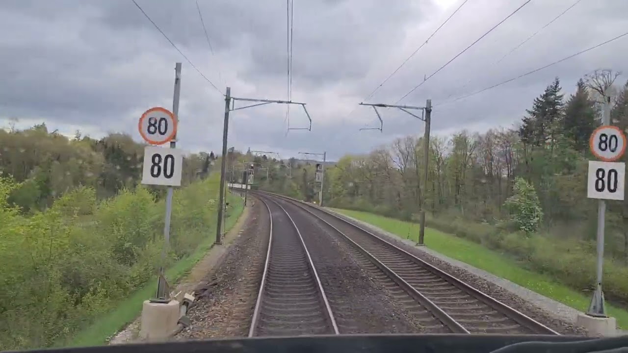 [Cab-ride][Führerstandmitfaht] Zürich HB Löwenstrasse (gare souterraine) - Neuchâtel, en ICN + LGV