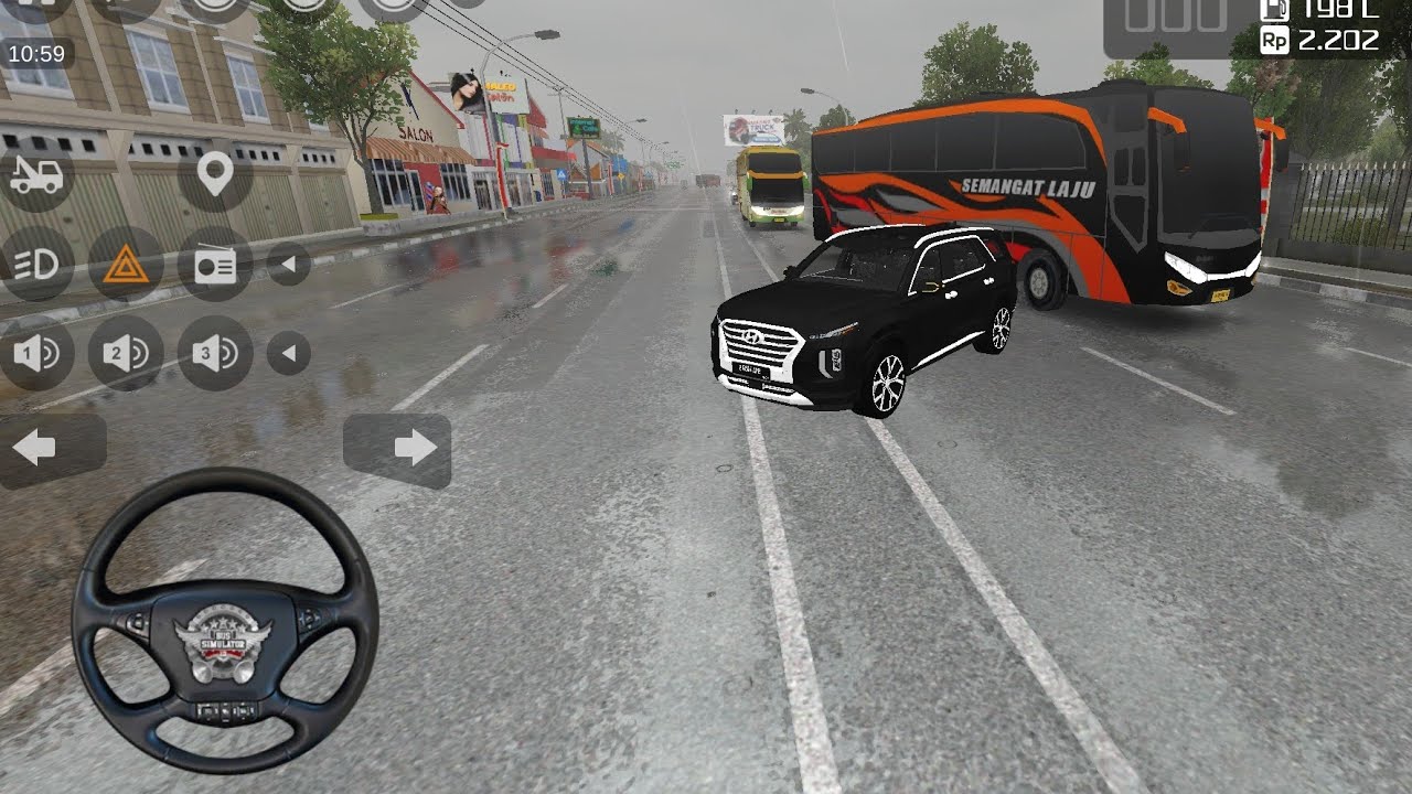 New BLACK 🖤🔥 Hyundai  👿 Car | Bus Simulator Indonesia 🔥💪🏻