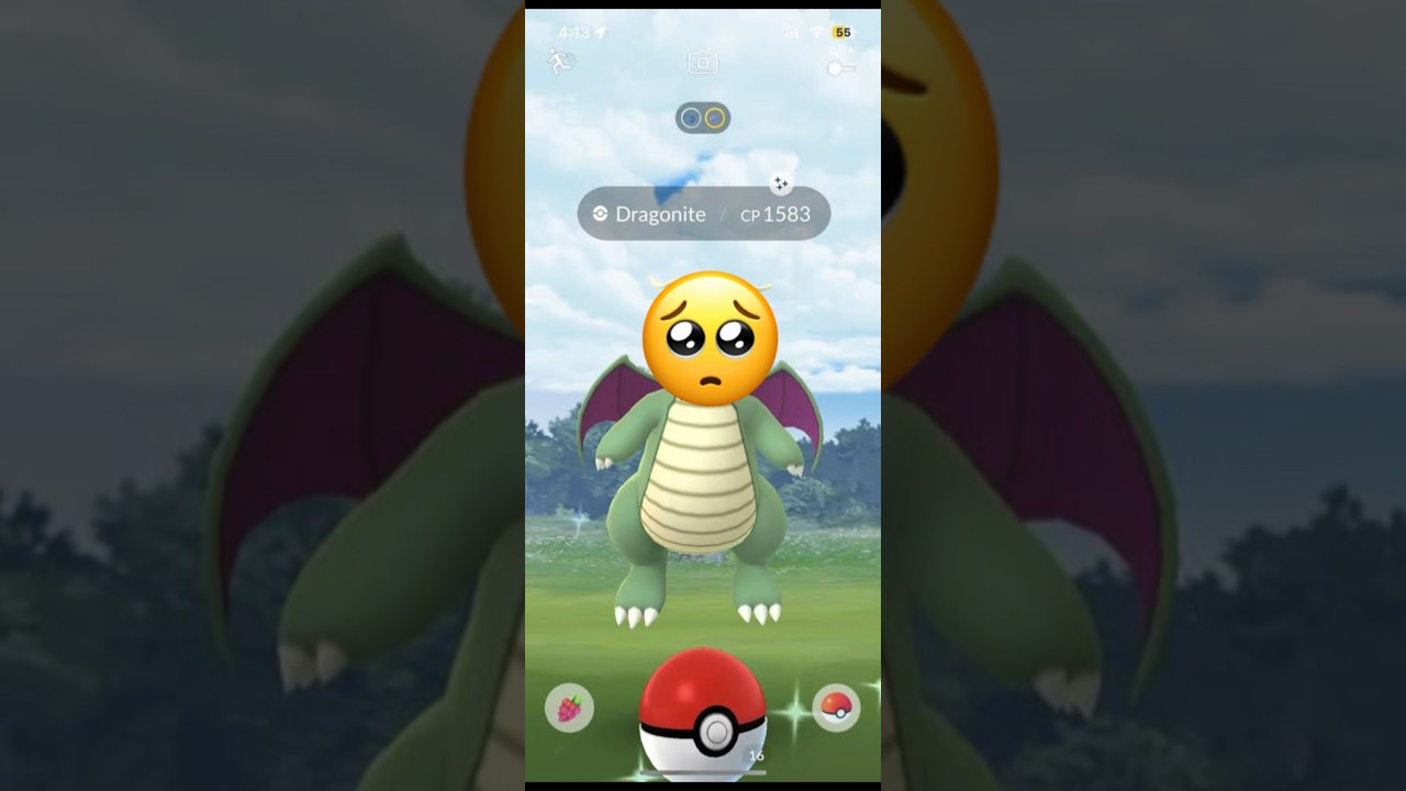 Наконец-то я получил ✨Сияющий Драгонайт в #pokemongo