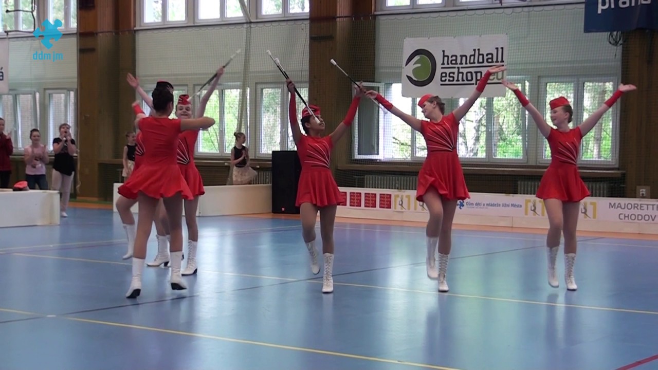 2017 04 30 MAJORETTES CHODOV 2017 / 56 / Poupata DDM Sluníčko Duchcov / What a Feeling