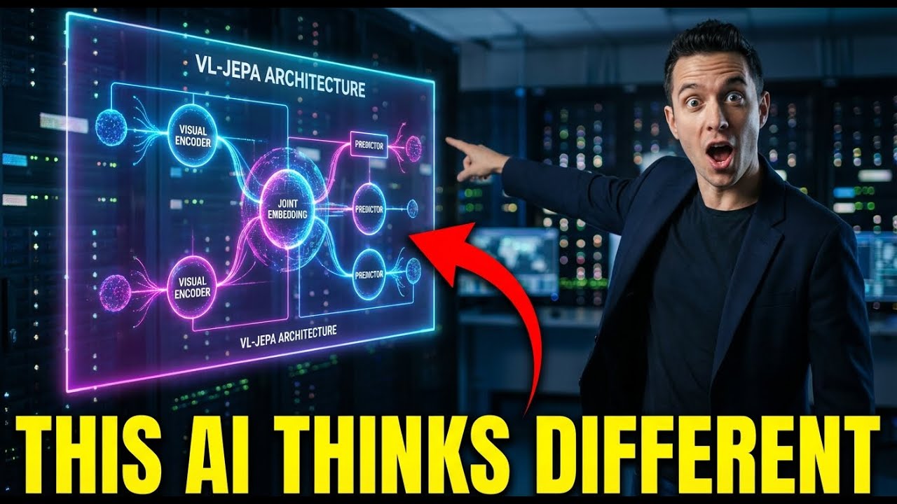 The Future of AI That Thinks Before It Speaks | VL-JEPA Explained: How Meta Built Faster Vision