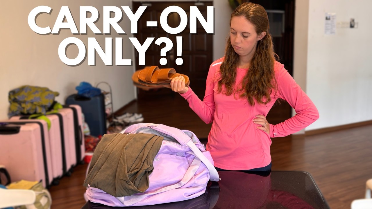 How to Pack Light for Family Travel (Carry-On Only Packing Method)