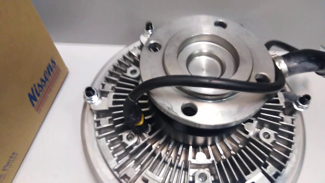 Вискомуфта МАН ТГА ТГС ТГХ двигатель D2066 D0836 D2676 без крыльчатки NISSENS