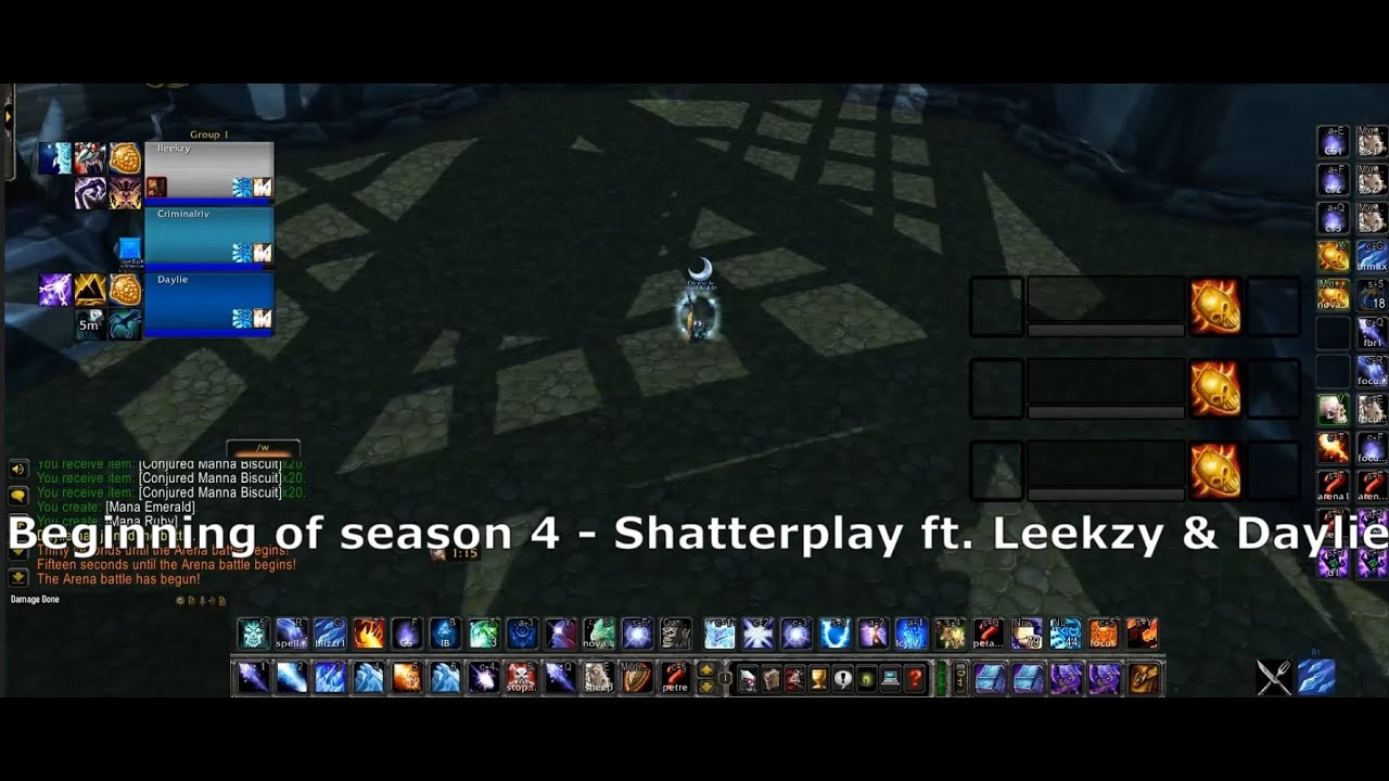 R1 MAGE RIVAH - 3V3 TOP RATED SHATTERPLAY ON CLASSIC TBC