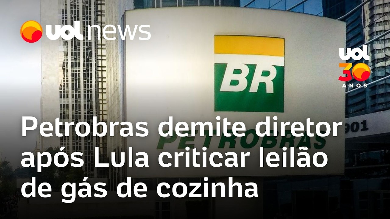 Petrobras demite diretor-executivo ap&oacute;s Lula criticar leil&atilde;o de g&aacute;s de cozinha