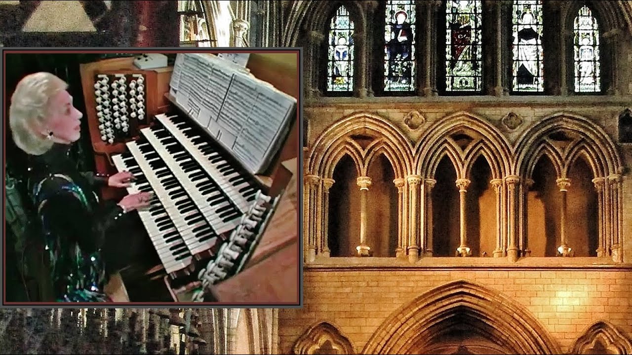 Handel | OVERTURE: MARCH HWV 62 | Diane Bish at St Patrick's Cathedral in Dublin, Ireland