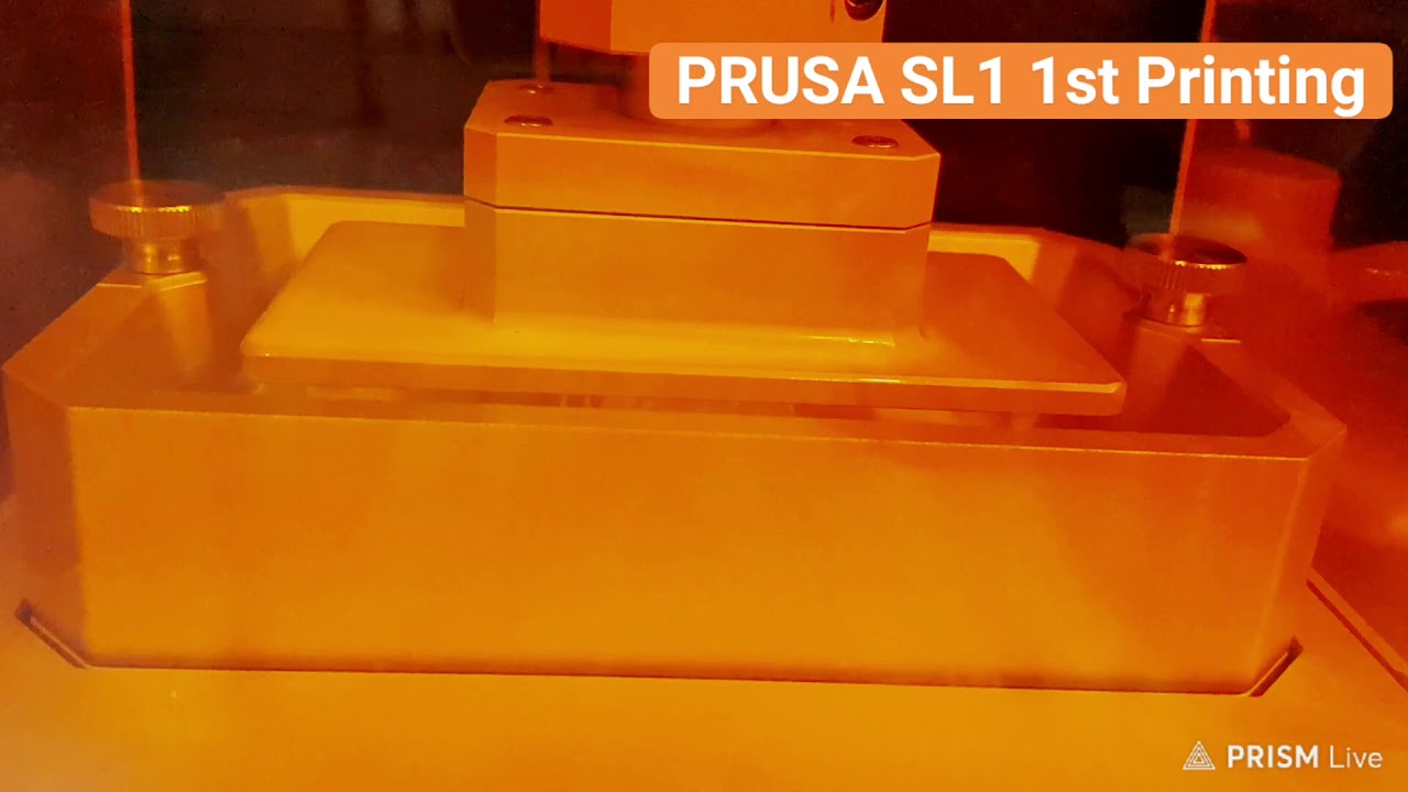 PRUSA SL1 the 1st Printing