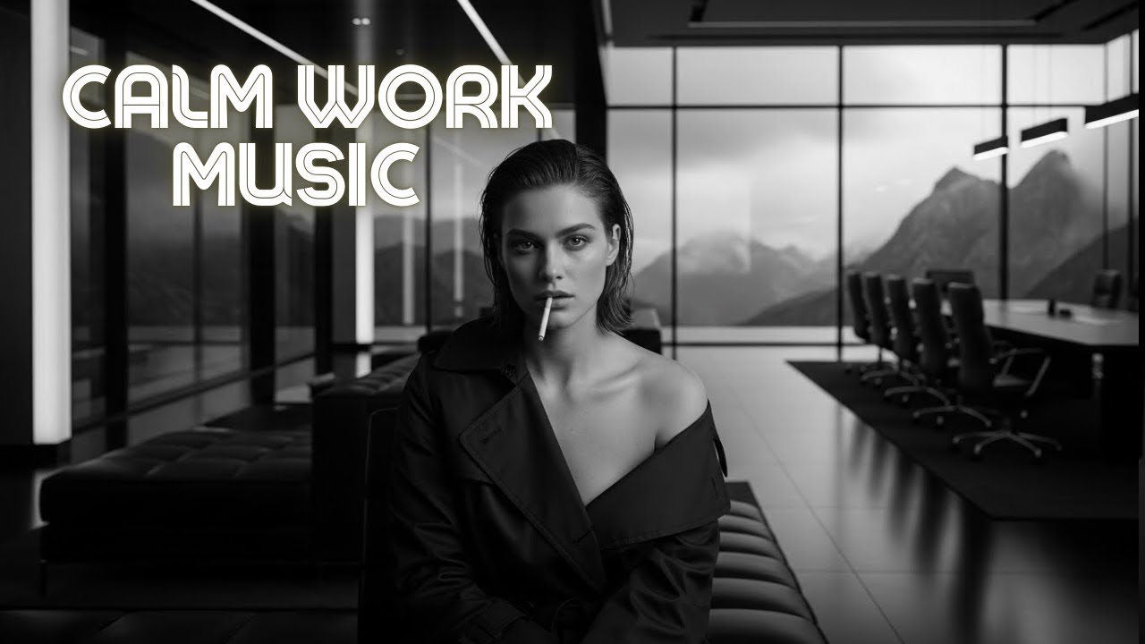 Calm Work Music & Study | Instrumental Focus with Relaxing Background Waves