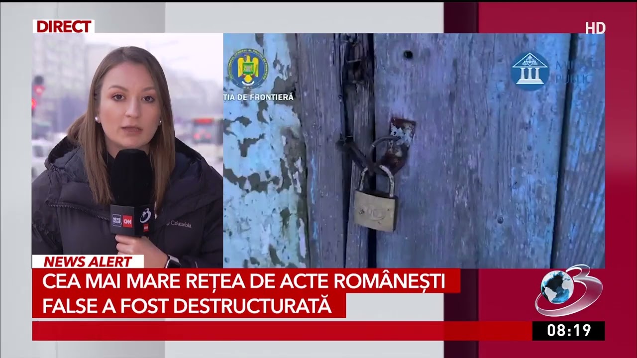 Anchetă în Botoșani: Peste 70 de percheziții pentru acte românești false