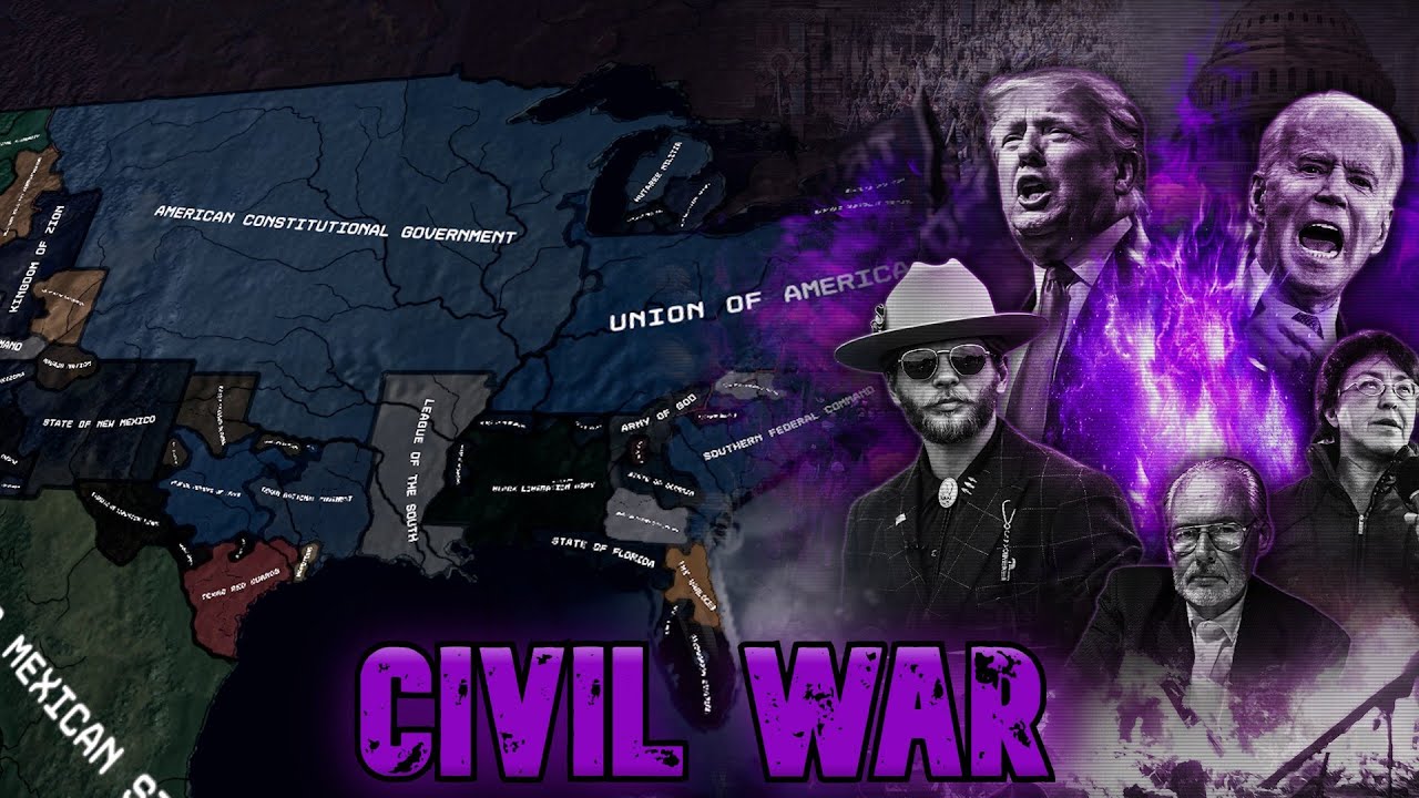 The Fire Rises USA Civil War Timelapse