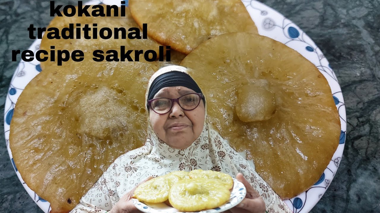 kokani traditional recipe sakroli/ chawal ke aate ki sakroli by mahek kitchen