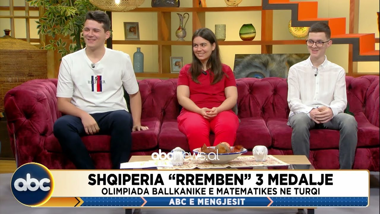 3 medalje në Olimpiadën Ballkanike të Matematikës, suksesi i 3 gjimnazistëve shqiptarë | ABC News