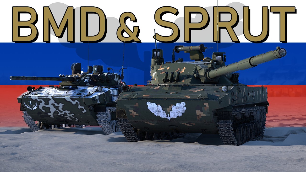 Russian Airborne Armor - Bmd-4m2 and 2s25M in WarThunder