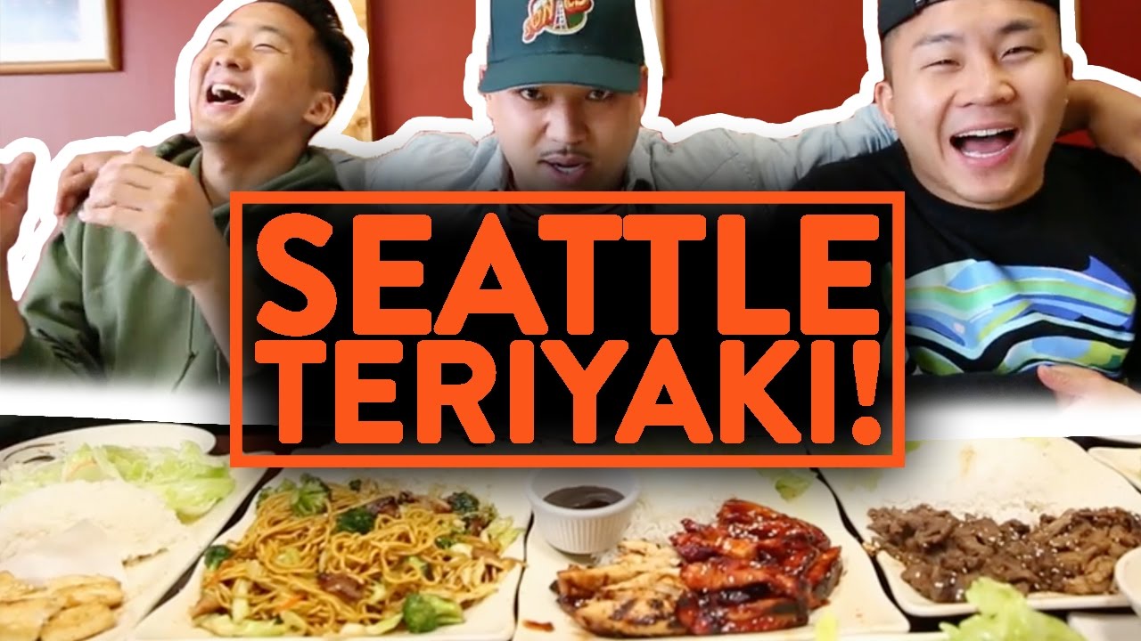 CLASSIC TERIYAKI CHICKEN IN SEATTLE w/ @JChim - Fung Bros Food